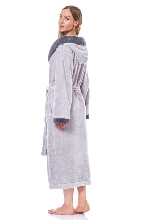 Szlafrok L&L 9145 Hft długi S-2XL damski L&L Szlafrok L&L 9145 Hft długi S-2XL damski L&L